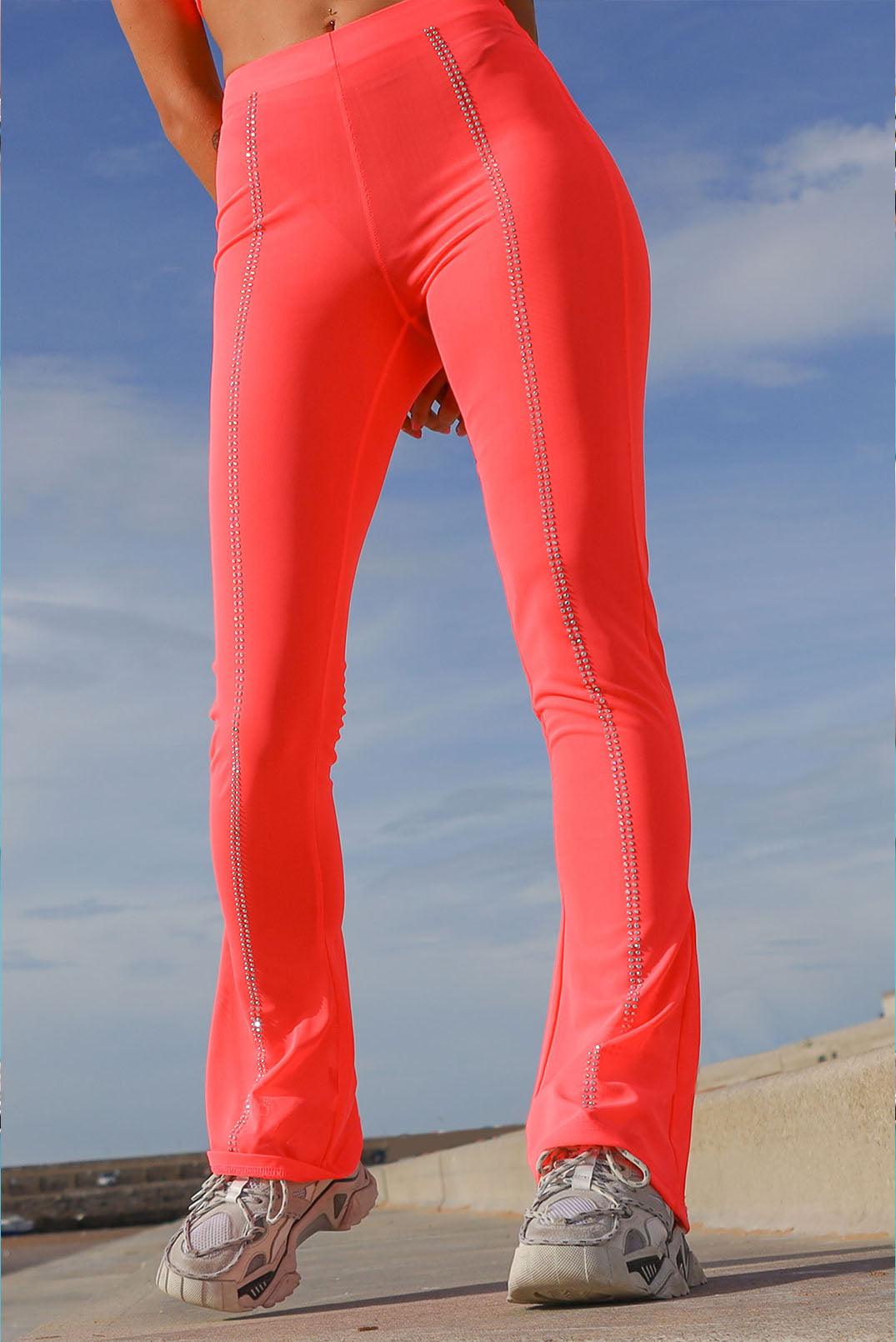 Archive Diamante Sheer Bootcut Trouser - Elsie & Fred