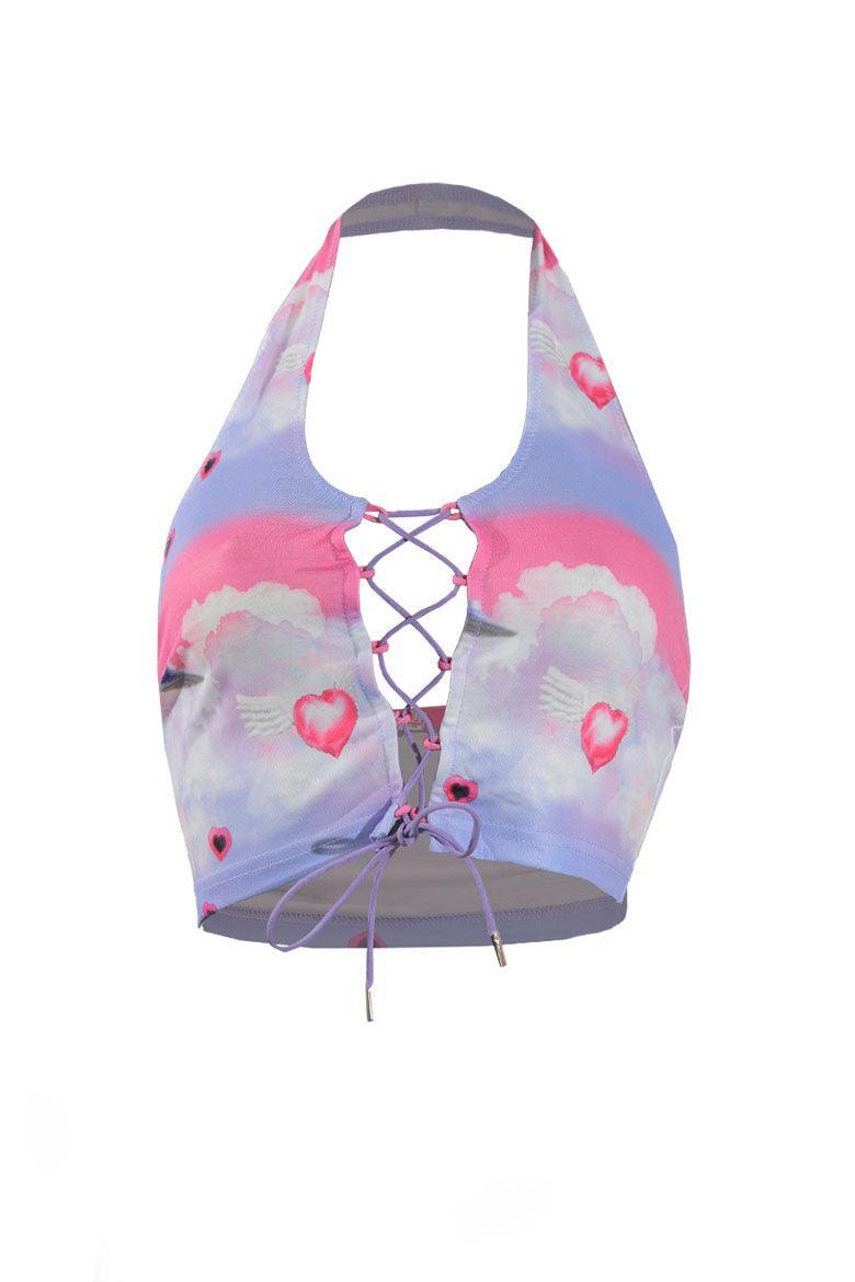 Dream Hues & Heartaches Halter Top - Elsie & Fred