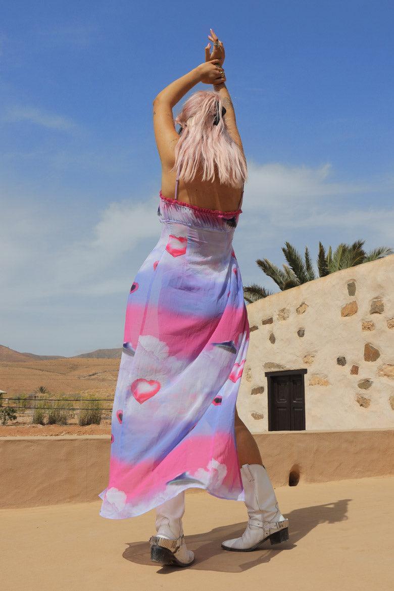 Dream Hues & Heartaches Maxi Cover Up - Elsie & Fred