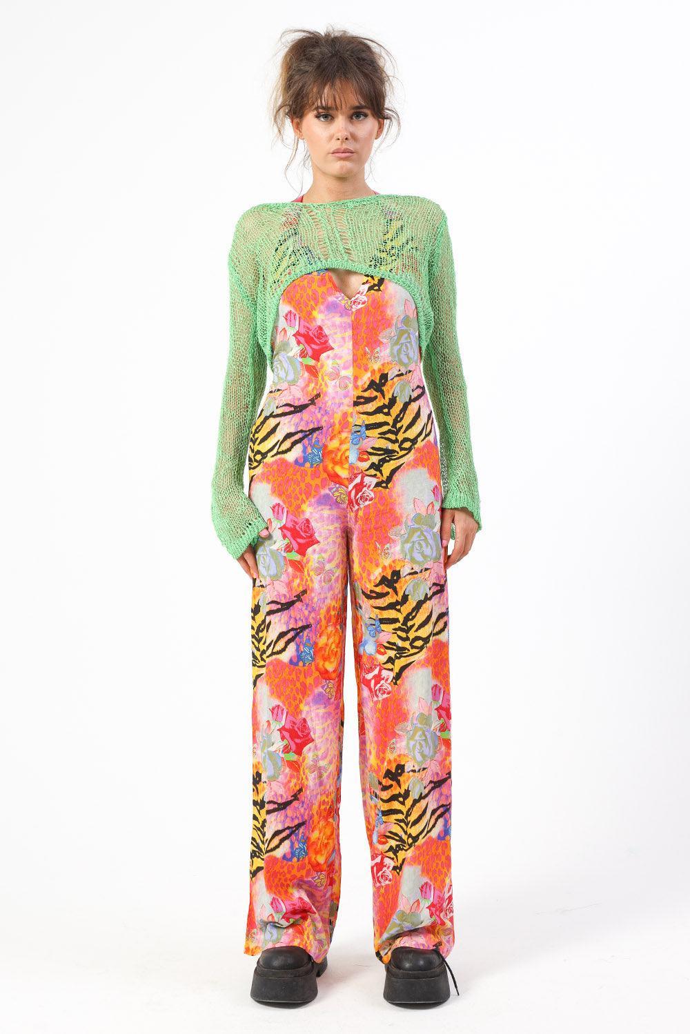 Hypnotize Rambler Jumpsuit in Animal Print - Elsie & Fred