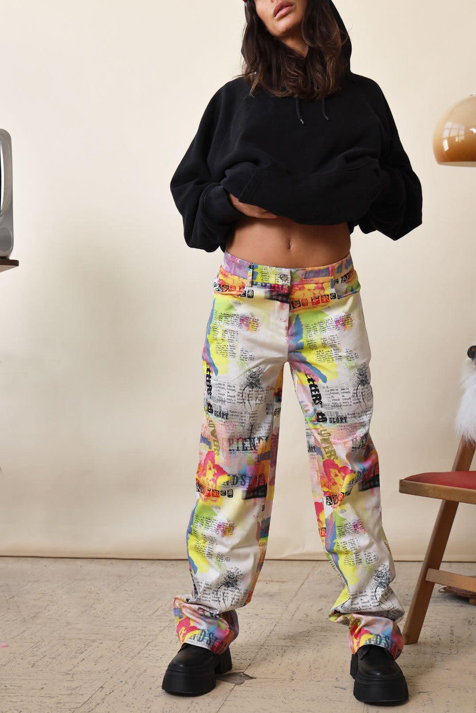 Renaissance Cherub Baggy Low Rise Jean - Elsie & Fred