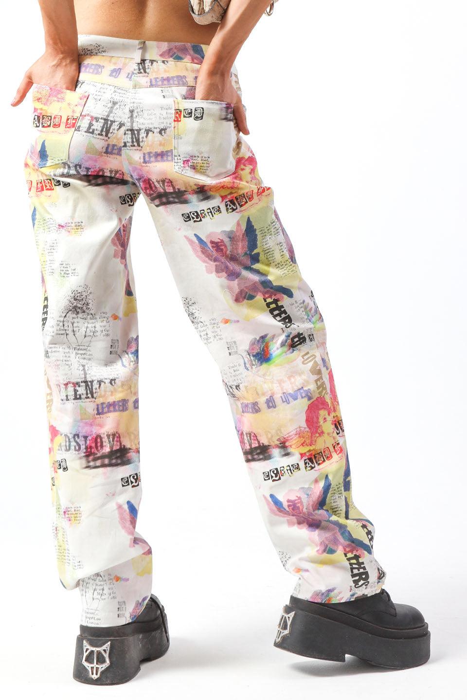 Renaissance Cherub Baggy Low Rise Jean - Elsie & Fred