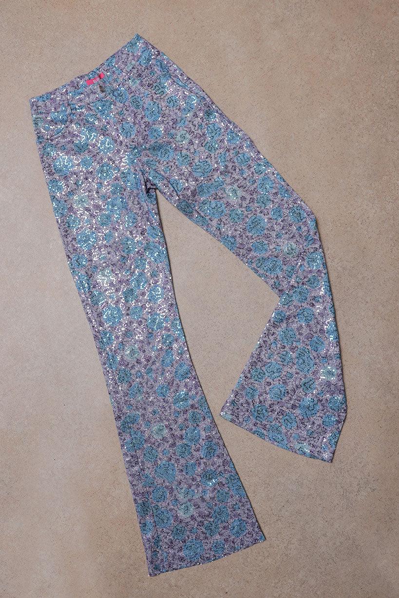 Archive: Wild Rose Flared Trousers - Elsie & Fred