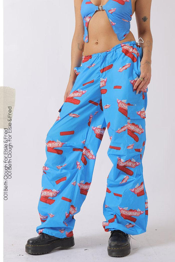 Oh Baby Oversized Cargo Y2K Pants - Elsie & Fred