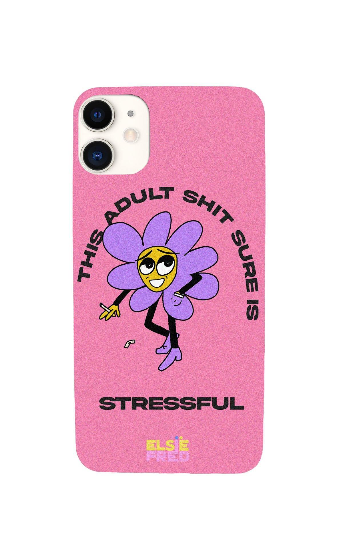 Damn, this Stressful Graphic Soft Shell Phone Case - Elsie & Fred